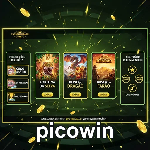 Jogador feliz se divertindo na PicoWin