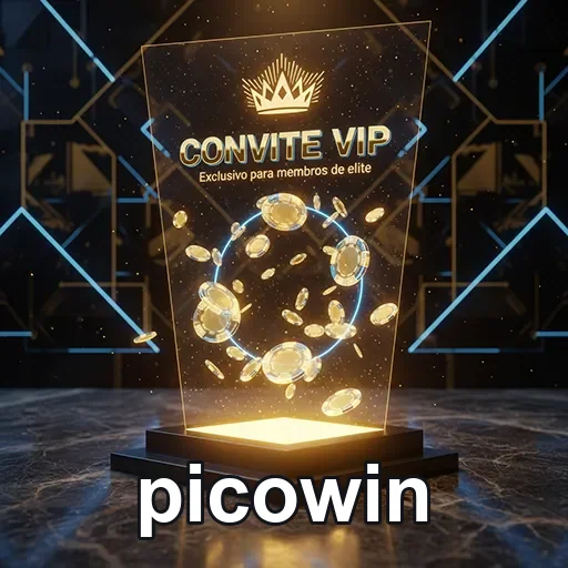 Convite VIP dos serviços Picowin, destacando ofertas exclusivas para clientes especiais.